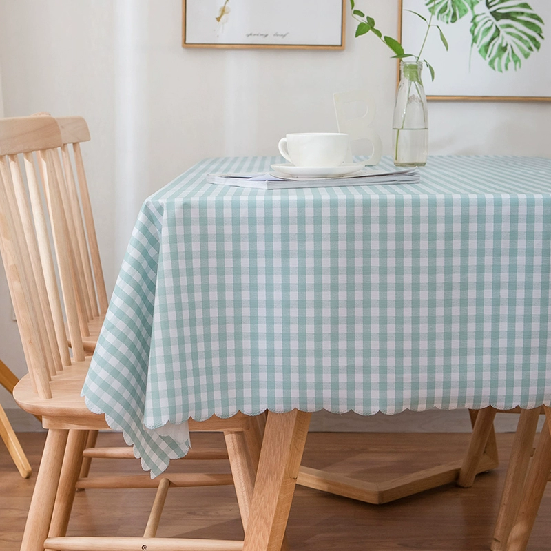 テーブルクロス 北欧風格子模様のおしゃれテーブルカバー