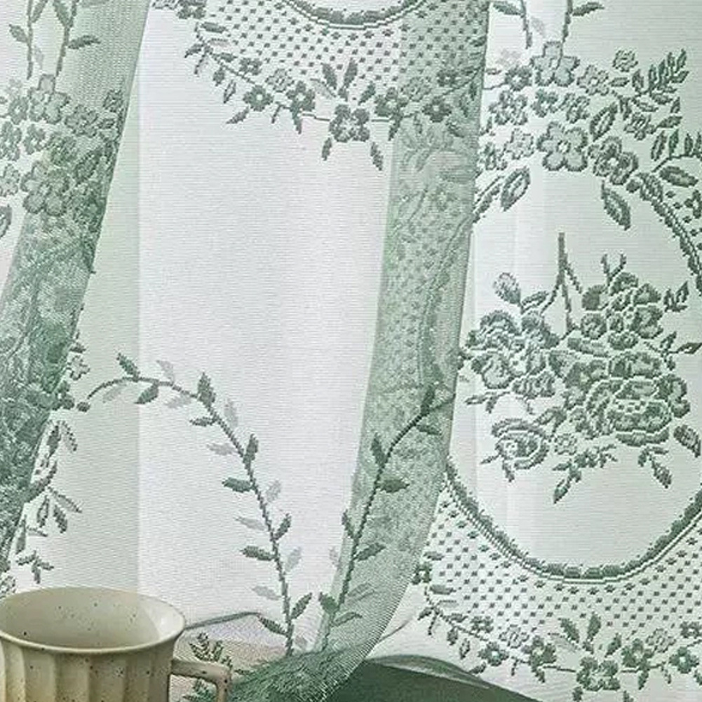 テーブルクロス 円形花柄刺繍入りエレガントテーブルクロス用布