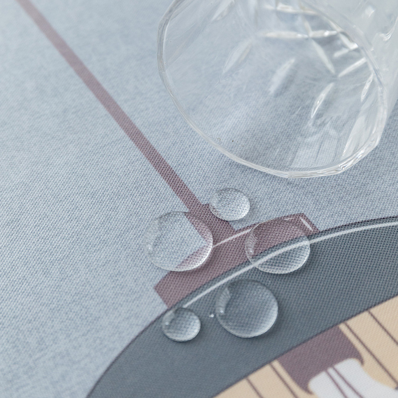 テーブルクロス 北欧風モダン刺繍タッセル付きテーブルクロス