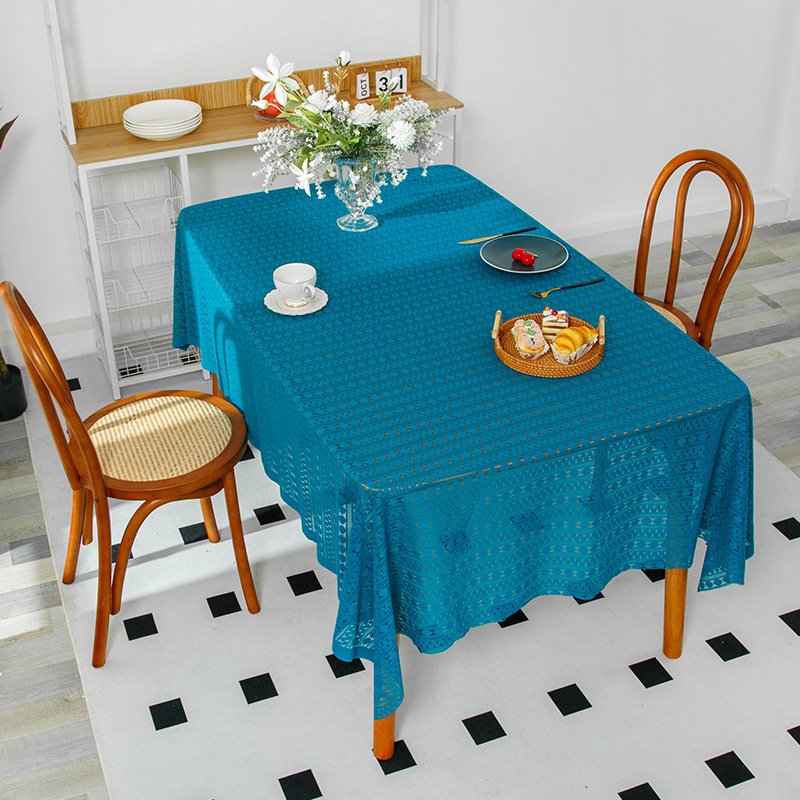 テーブルクロス エスニック調幾何学模様のテーブルクロス布