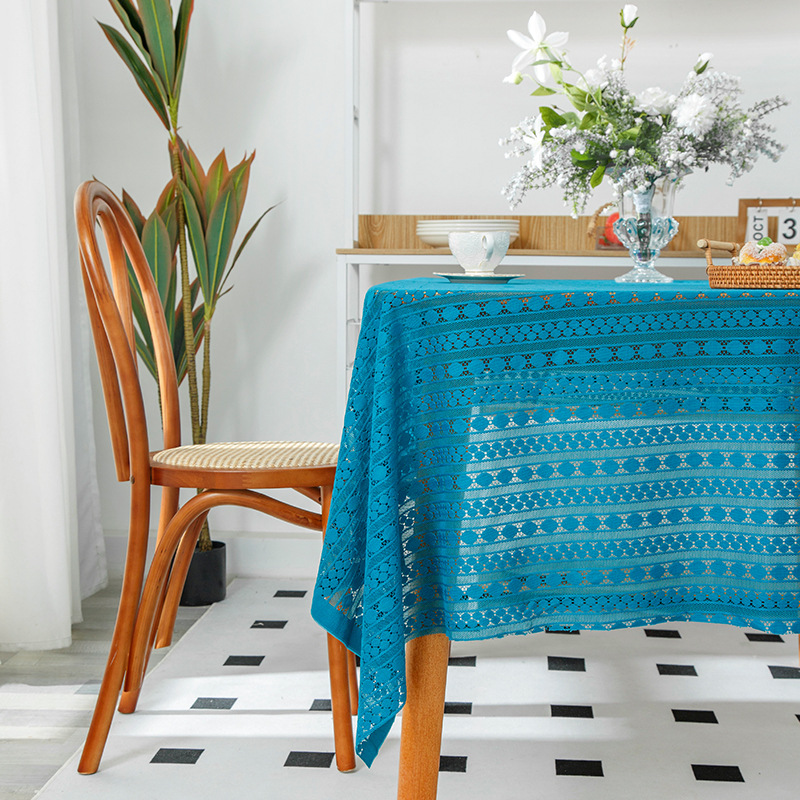 テーブルクロス エスニック調幾何学模様のテーブルクロス布