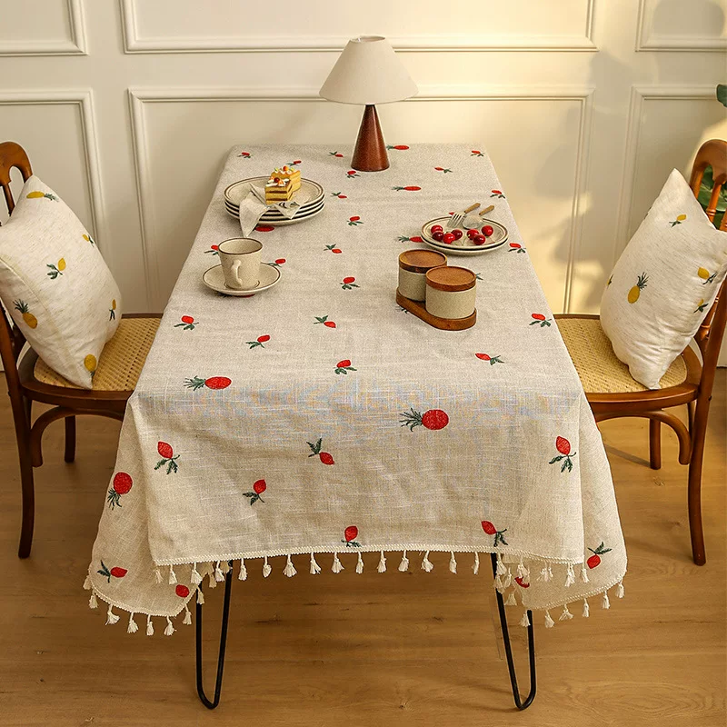 テーブルクロス ビニール 花咲く季節のテーブルクロス ビニール