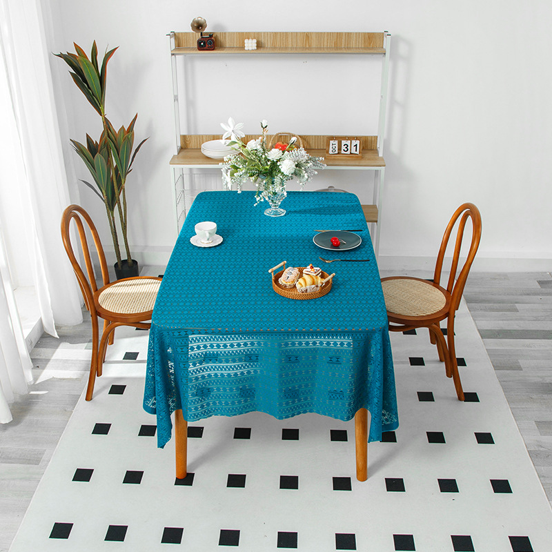 テーブルクロス エスニック調幾何学模様のテーブルクロス布