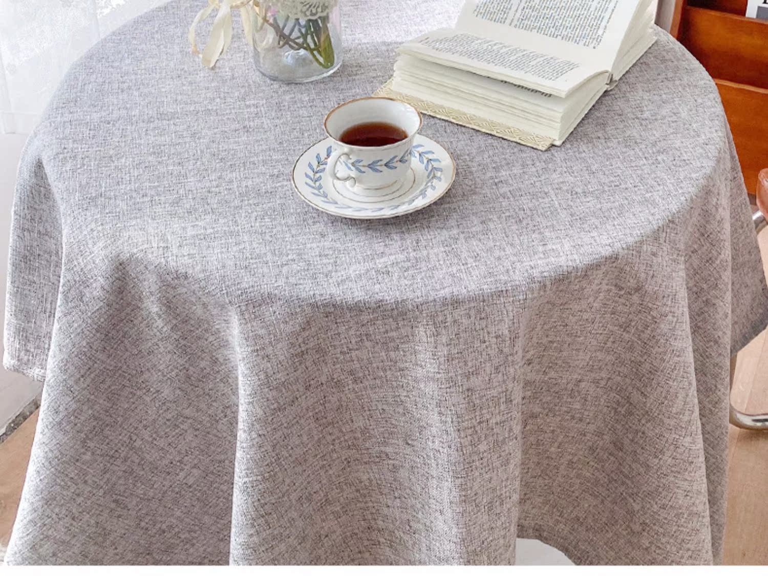 テーブルクロス 北欧風シンプル織り柄テーブルクロス