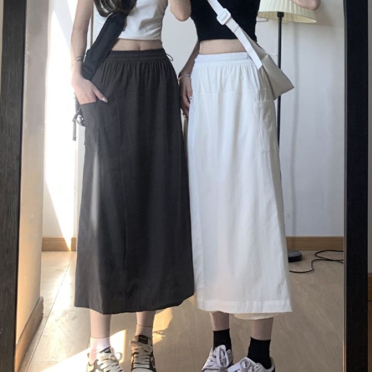 キュロットスカート キュロットスカート ゆったりロング丈フレアキュロット
