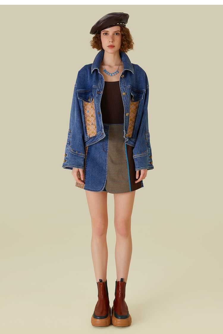 キュロットスカート クラシカルチェックラップキュロット