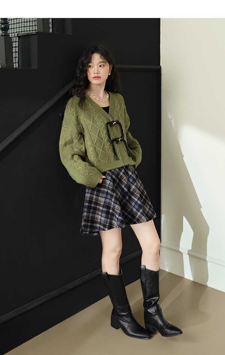 キュロットスカート　伝統柄キュロットスカート