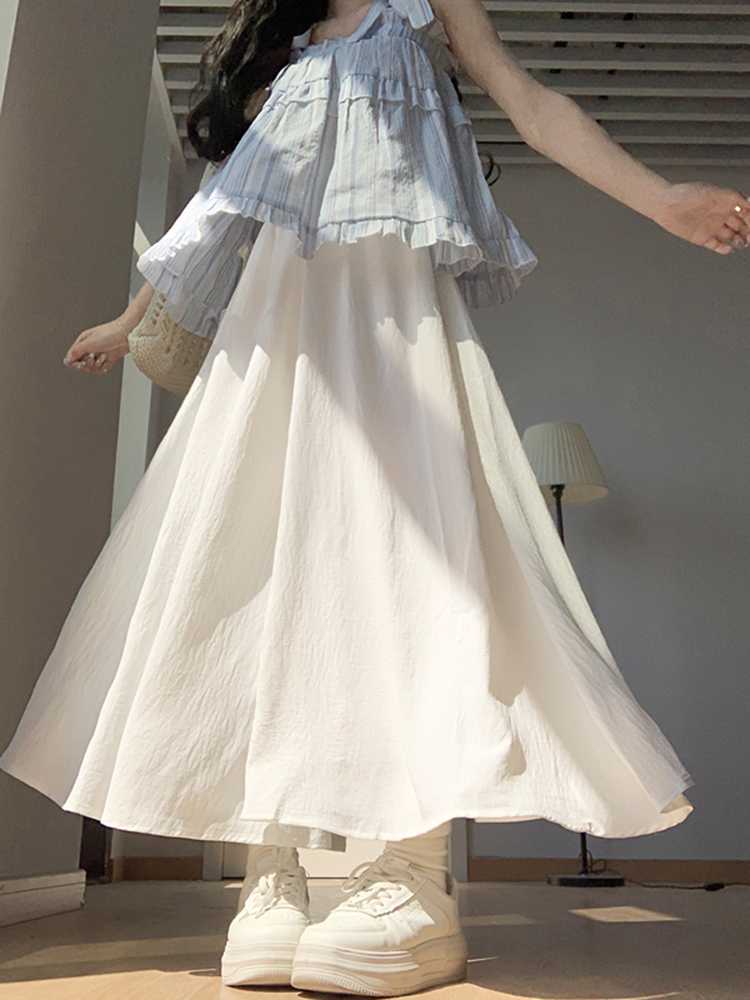 キュロットスカート キュロットスカート ふんわり揺れる マキシ丈キュロット