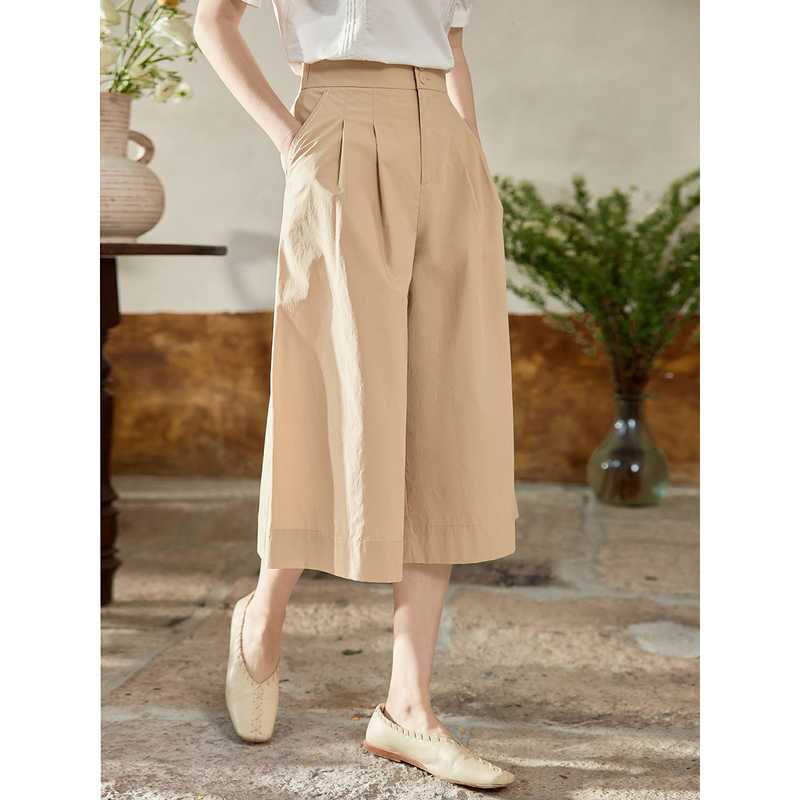 キュロットスカート ゆったり美シルエット キュロットスカート