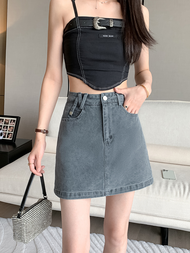 キュロットスカート キュロットスカート シンプル台形ミニキュロット