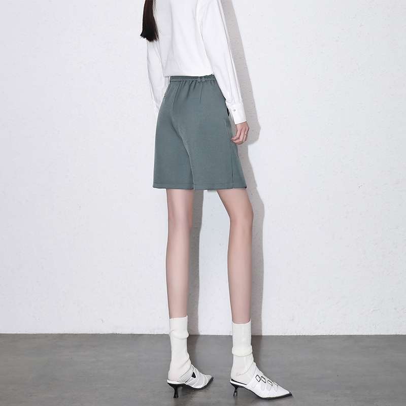 アシンメトリーデザイン キュロットスカート