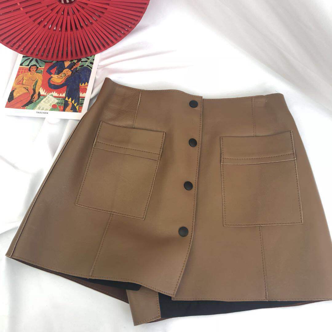 キュロットスカート キュロットラップスカート フリルデザイン