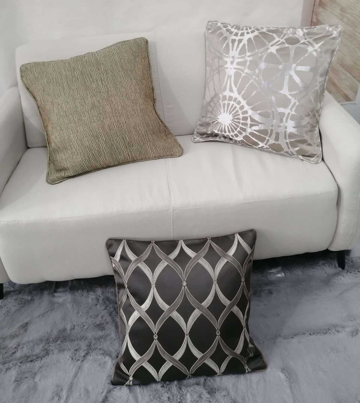 クッションカバー モダンジオメトリックカバー