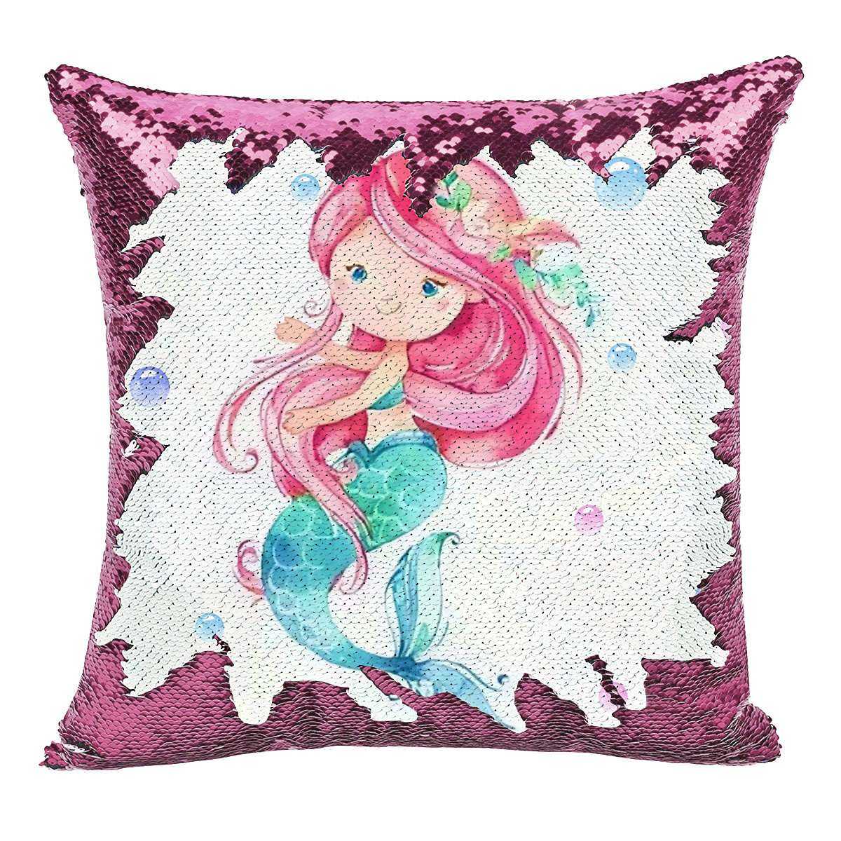 クッションカバー 人魚姫の夢見るきらめきクッション