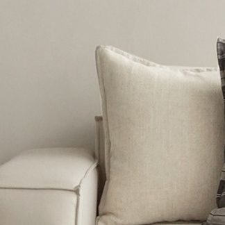 クッションカバー 太ボーダー柄ストライプクッション