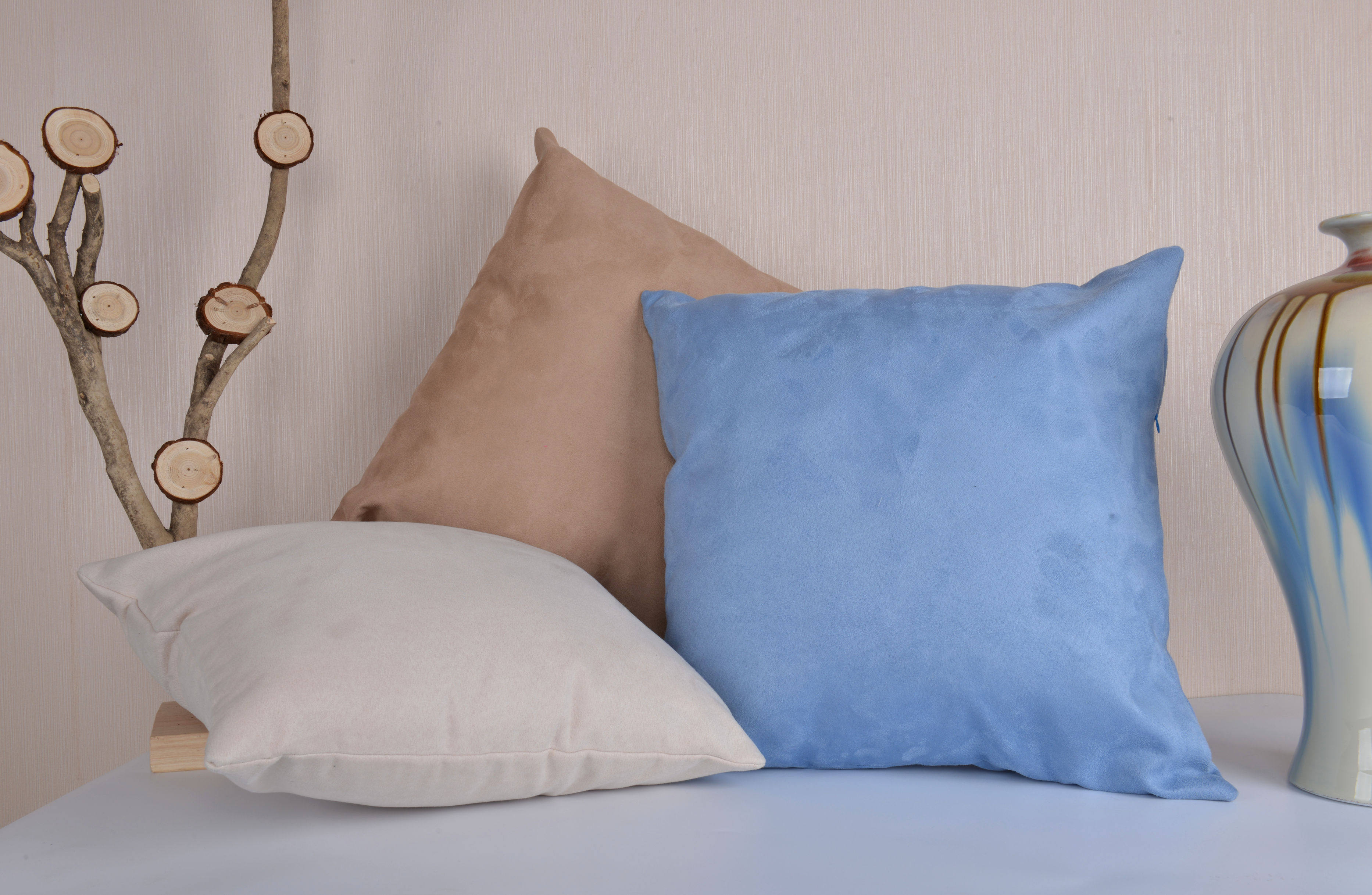 クッションカバー 北欧風シンプル無地クッション