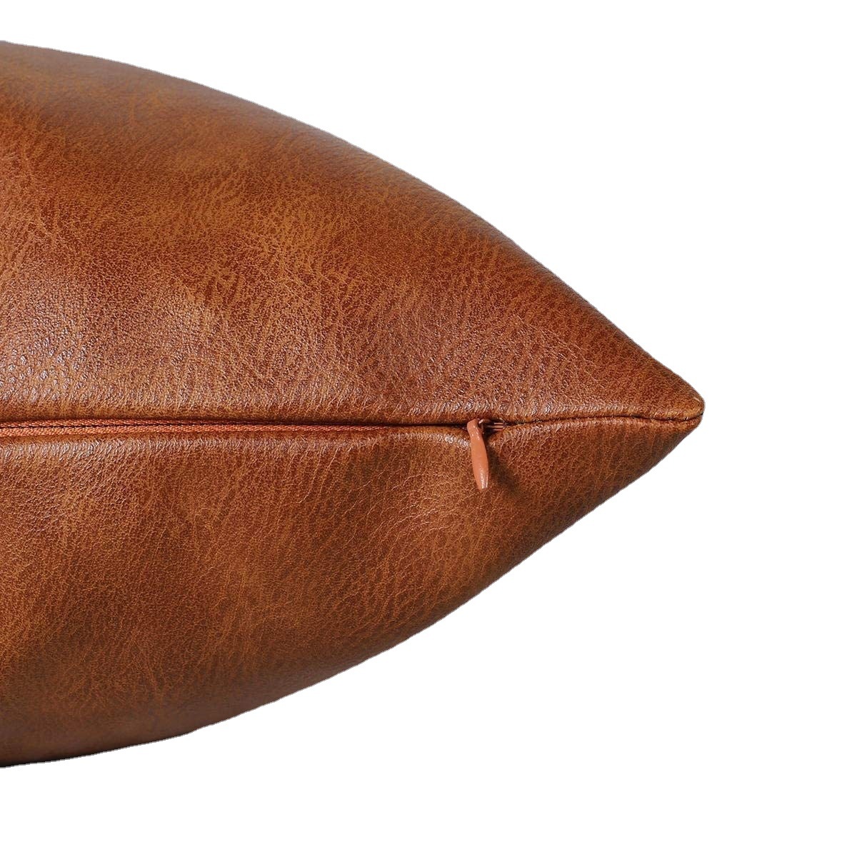 クッションカバー 本革調合成皮革の高級感あふれるおしゃれクッションカバー