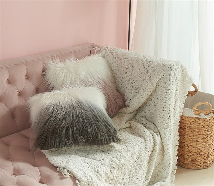 クッションカバー おしゃれな段階調毛足抱き枕カバー寝室用