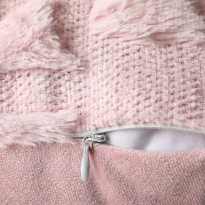 クッションカバーおしゃれ刺繍のふんわり癒し