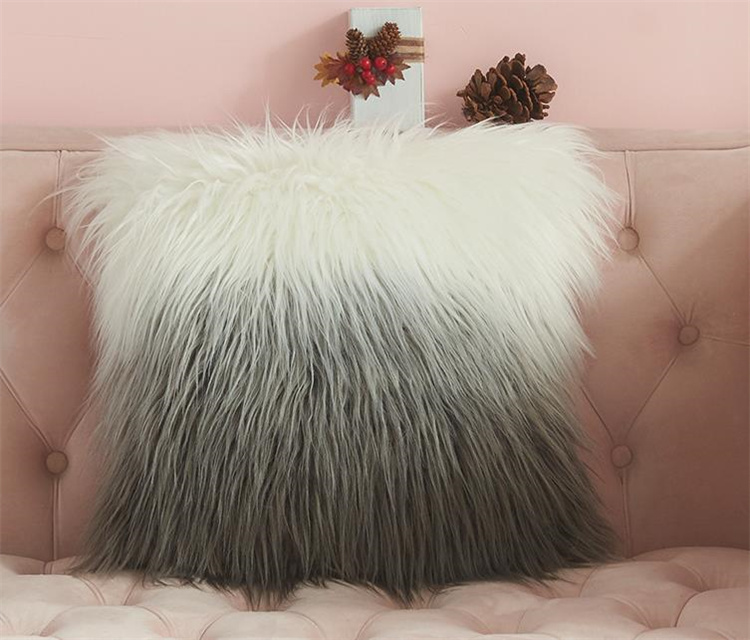 クッションカバー おしゃれな段階調毛足抱き枕カバー寝室用