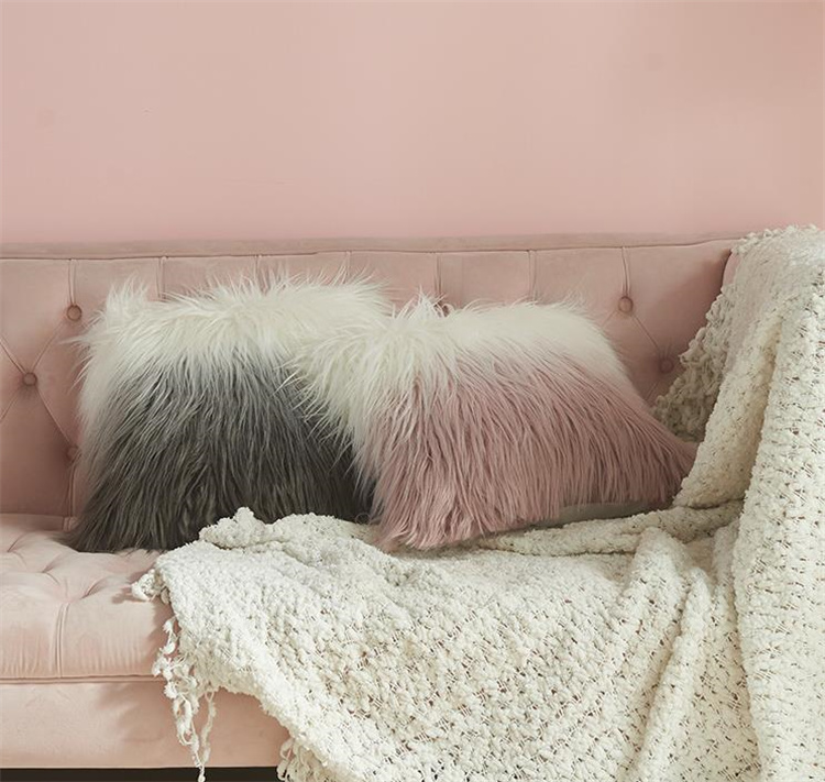 クッションカバー おしゃれな段階調毛足抱き枕カバー寝室用