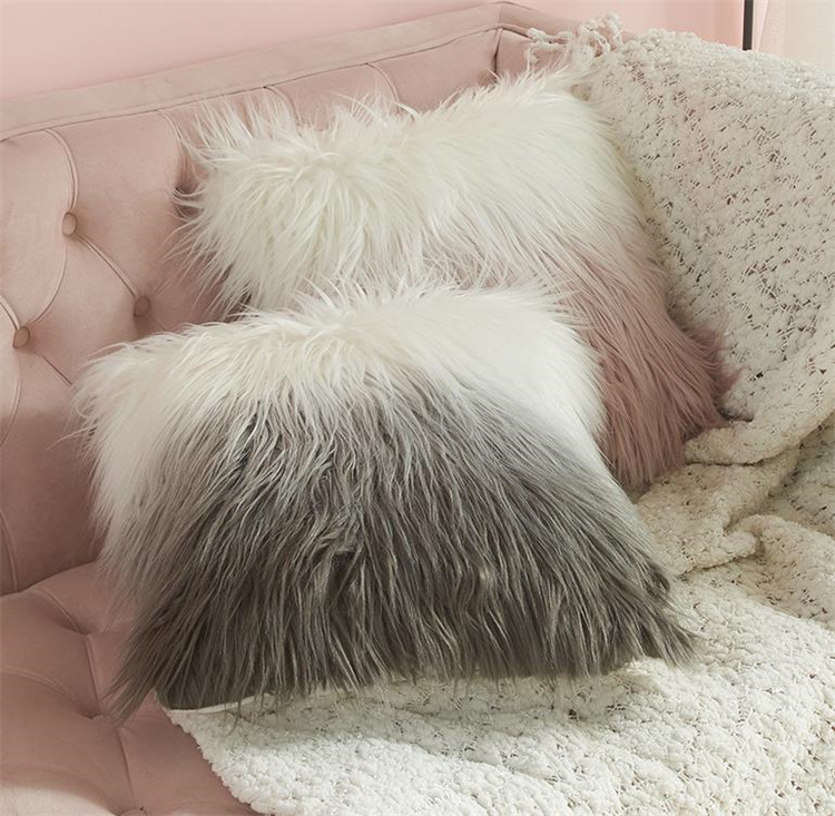 クッションカバー おしゃれな段階調毛足抱き枕カバー寝室用