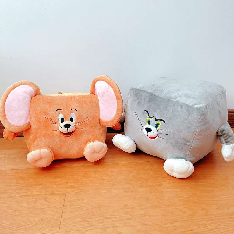 クッション ネズミとネコの仲良しスタッキングクッション
