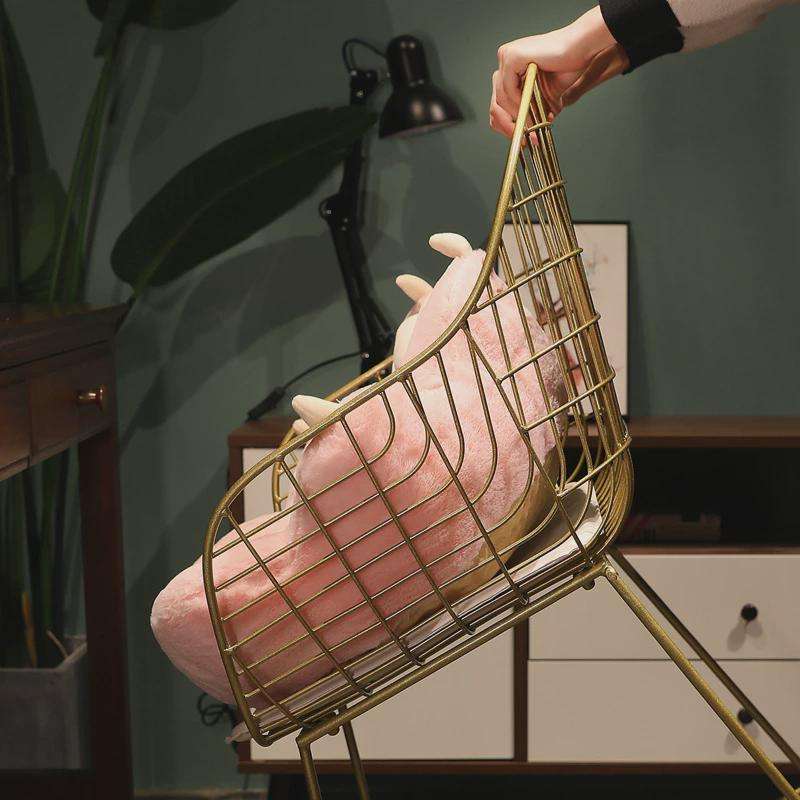 クッション クッション ねこの肉球ワイヤーチェア