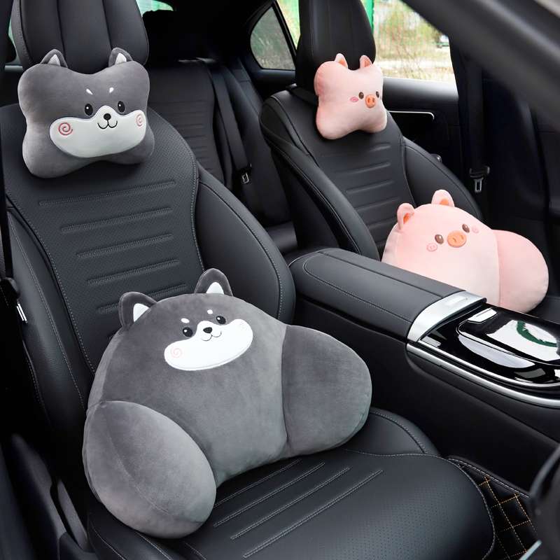 座布団 動物型車内用クッションセット