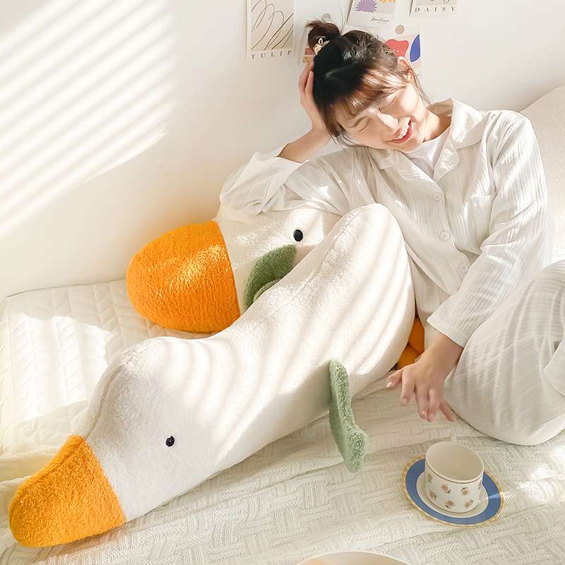クッション アヒルさん抱き枕 ふわもち大型クッション