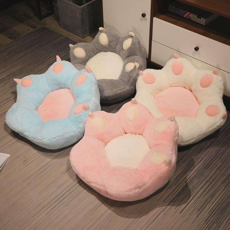クッション クッション ねこの肉球ワイヤーチェア