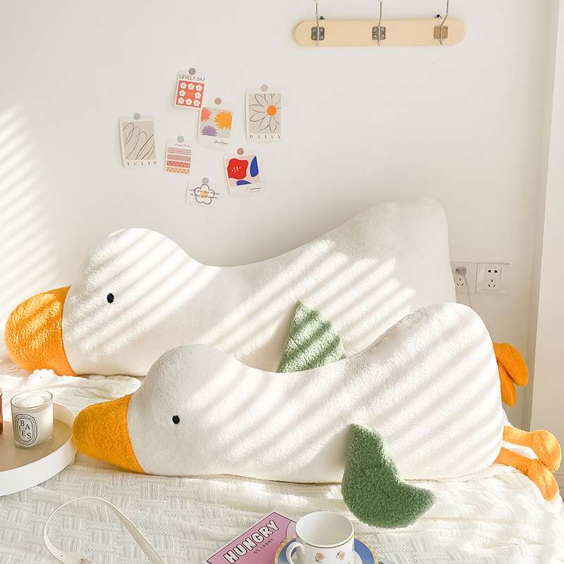 クッション アヒルさん抱き枕 ふわもち大型クッション
