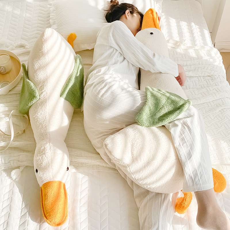 クッション アヒルさん抱き枕 ふわもち大型クッション