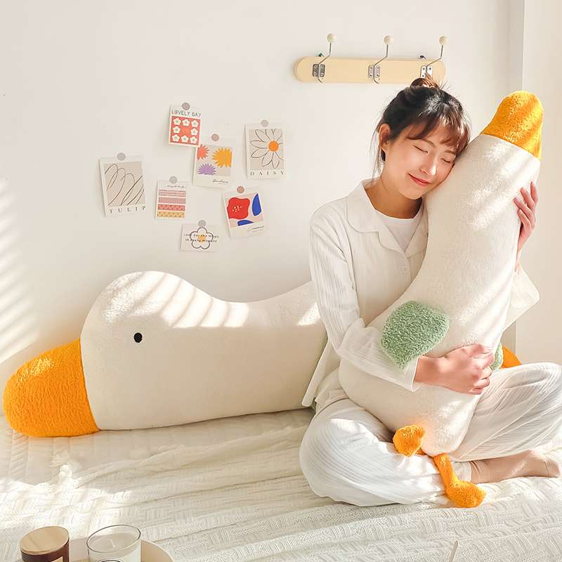 クッション アヒルさん抱き枕 ふわもち大型クッション