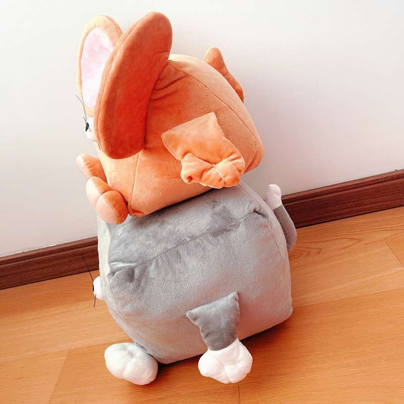 クッション ネズミとネコの仲良しスタッキングクッション