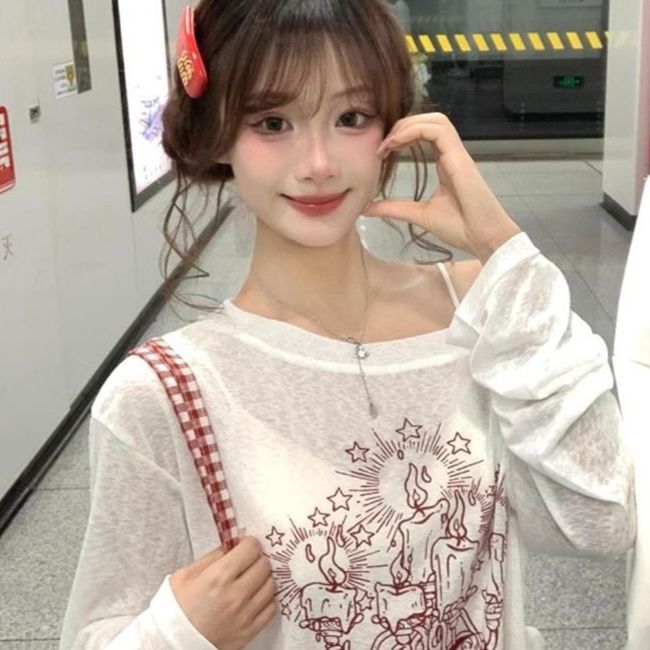 カットソー 優美な肩見せボートネック
