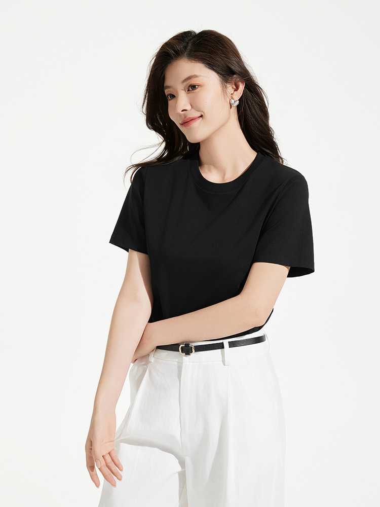 カットソー シンプル美シルエット カットソー