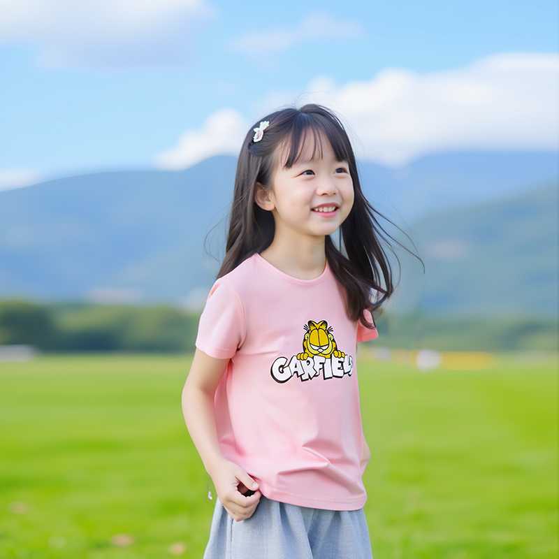 カットソー カットソー 子供向け動物キャラクター半袖