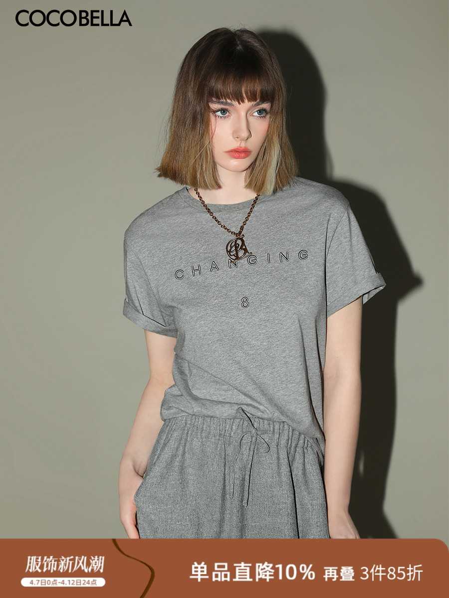 カットソー レタリングデザイン 半袖カットソー