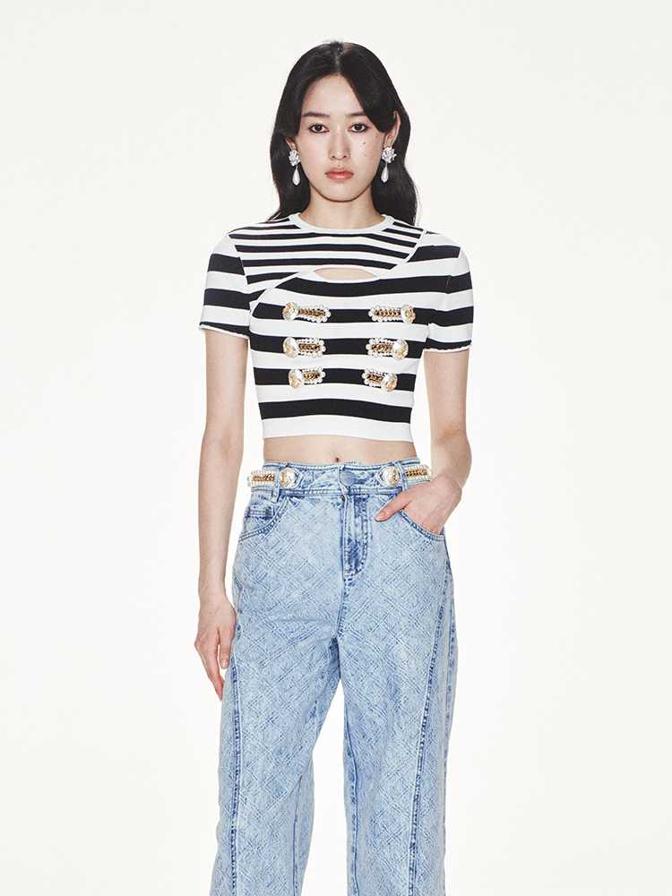 カットソー 七分丈