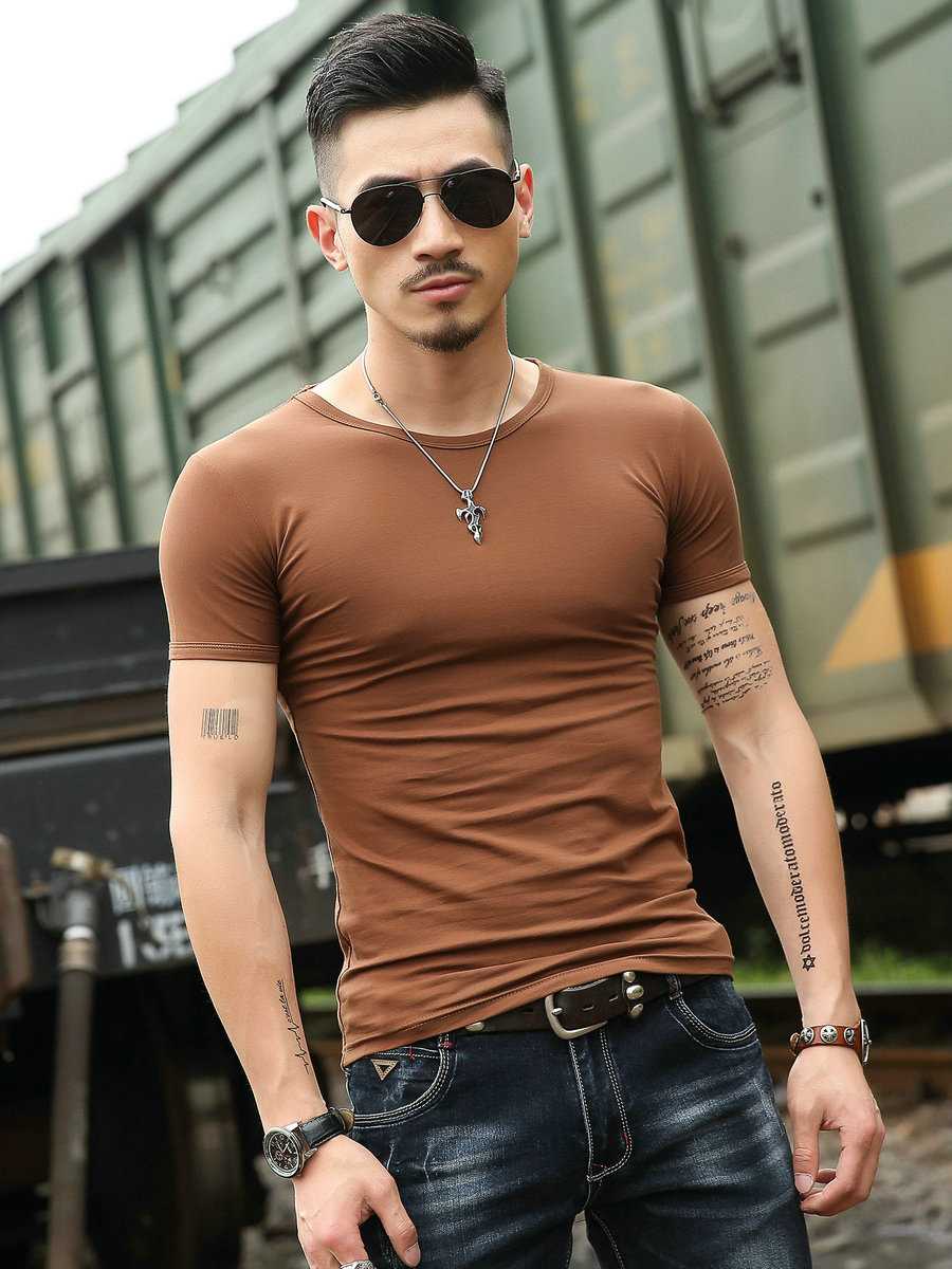 カットソー シンプルフィット ベーシックカットソー