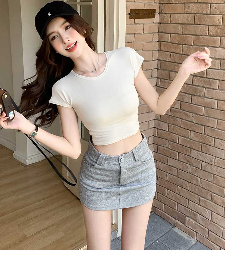 カットソー 七分丈カットソー