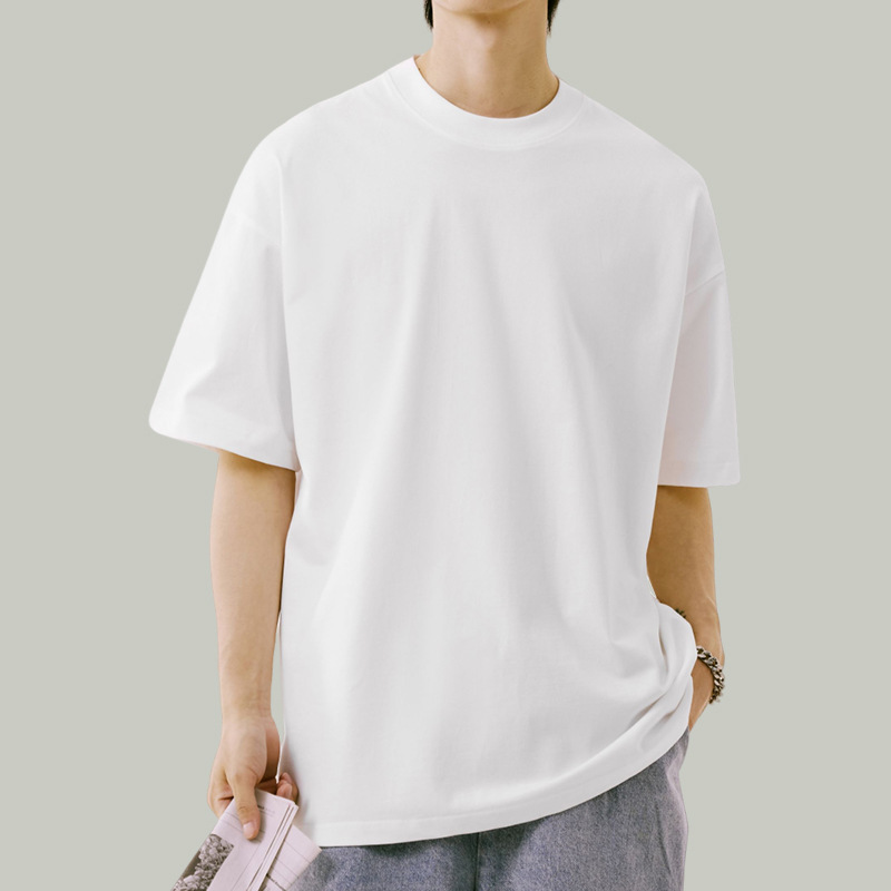 カットソー ゆったりシルエット標準丈半袖