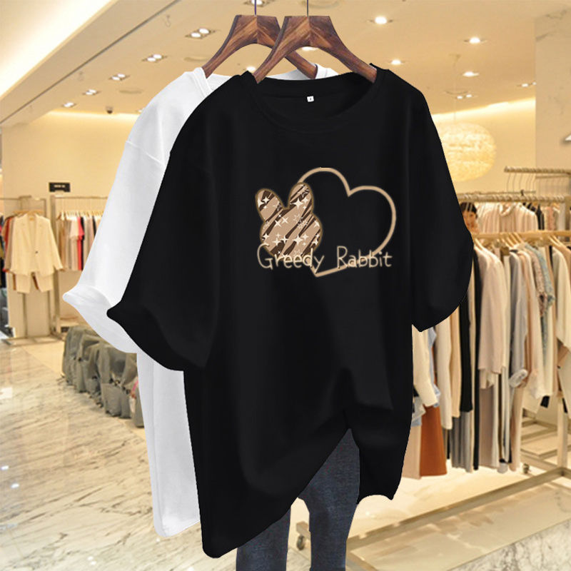 カットソー うさぎモチーフ 半袖カットソー
