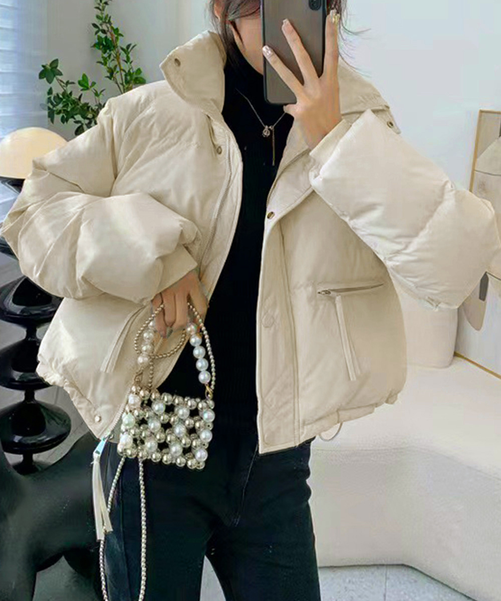 カットソー 環境配慮型中綿長袖ブルゾン防寒ジャケット