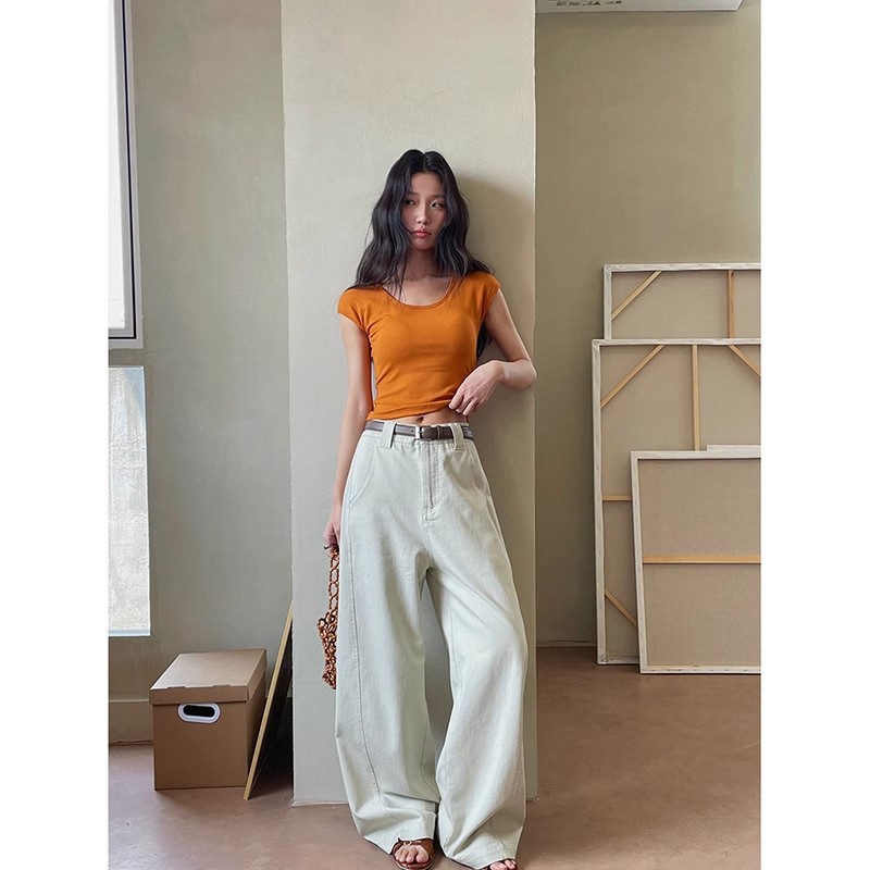 カットソー なめらか美シルエット フィット七分丈
