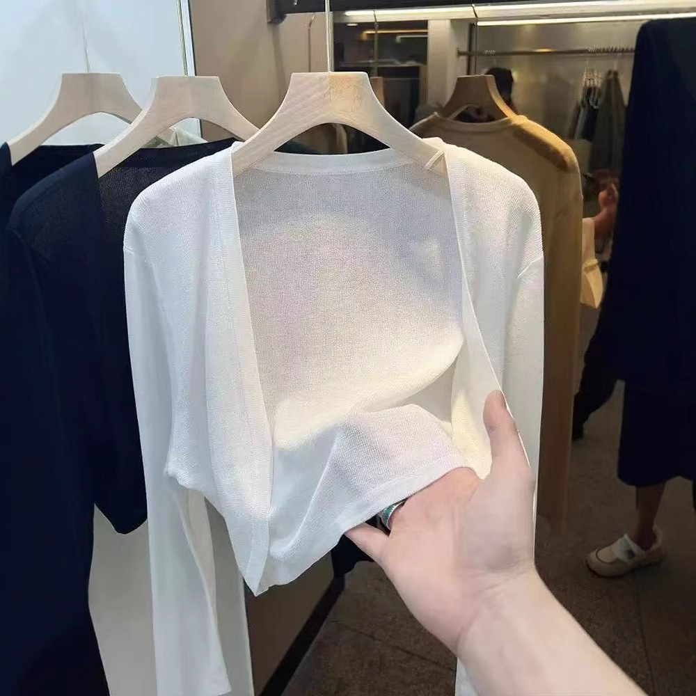 カットソー やわらか素材の上品七分袖カットソー