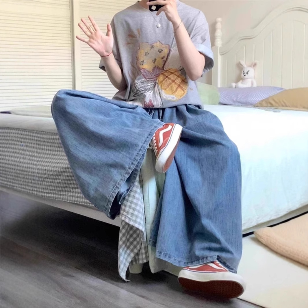 カットソー お菓子アート半袖カットソー
