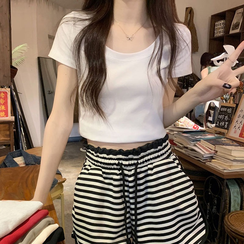カットソー 七分丈カットソー