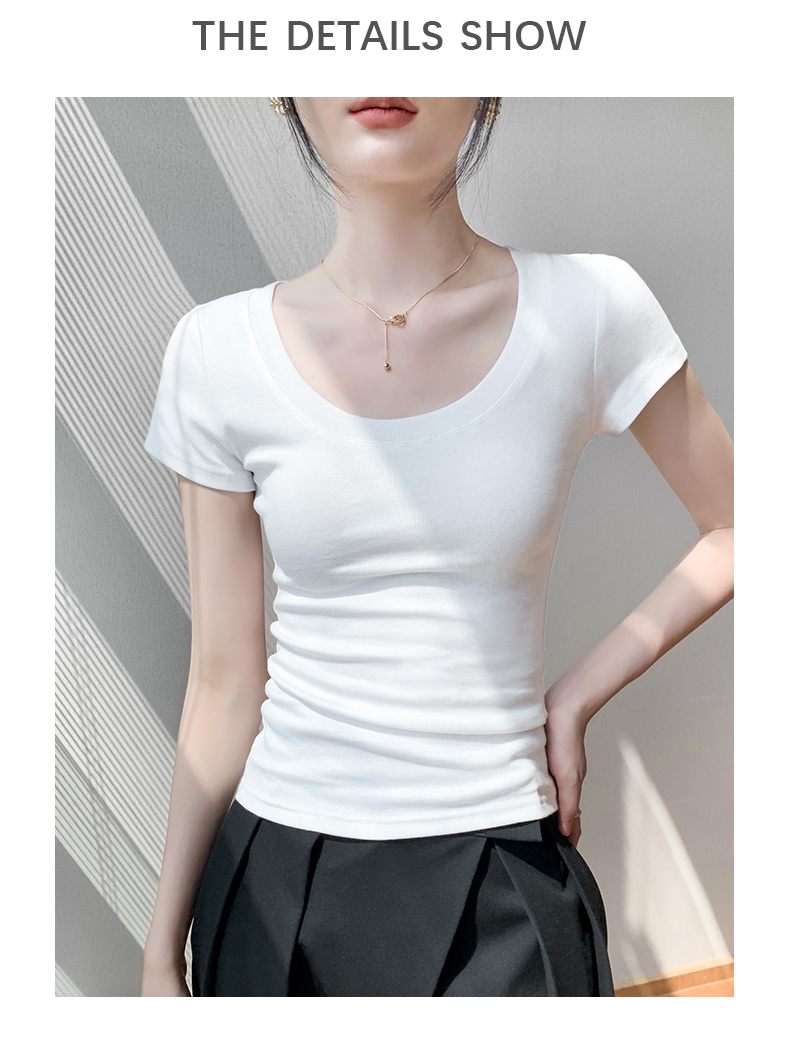 カットソー なめらか美姿勢ボートネック